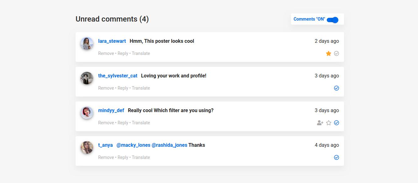 React Bootstrap Comments free examples, templates & tutorial