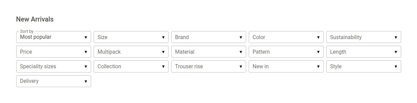 Bootstrap 5 eCommerce Wishlist