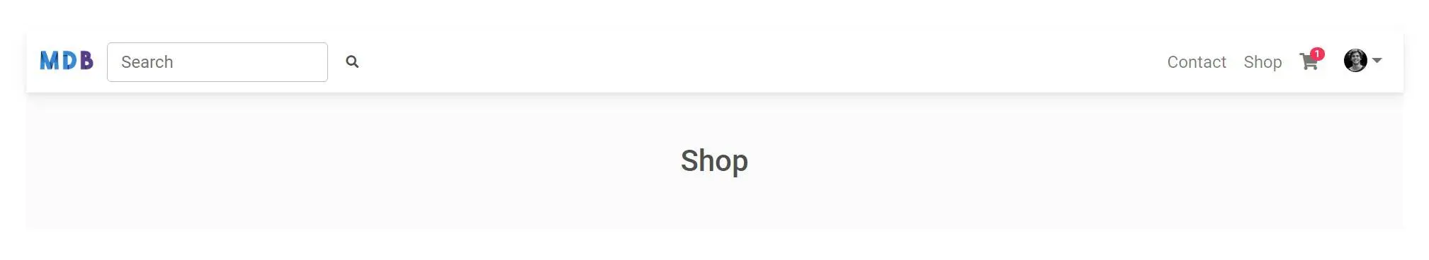 Bootstrap 5 eCommerce Wishlist