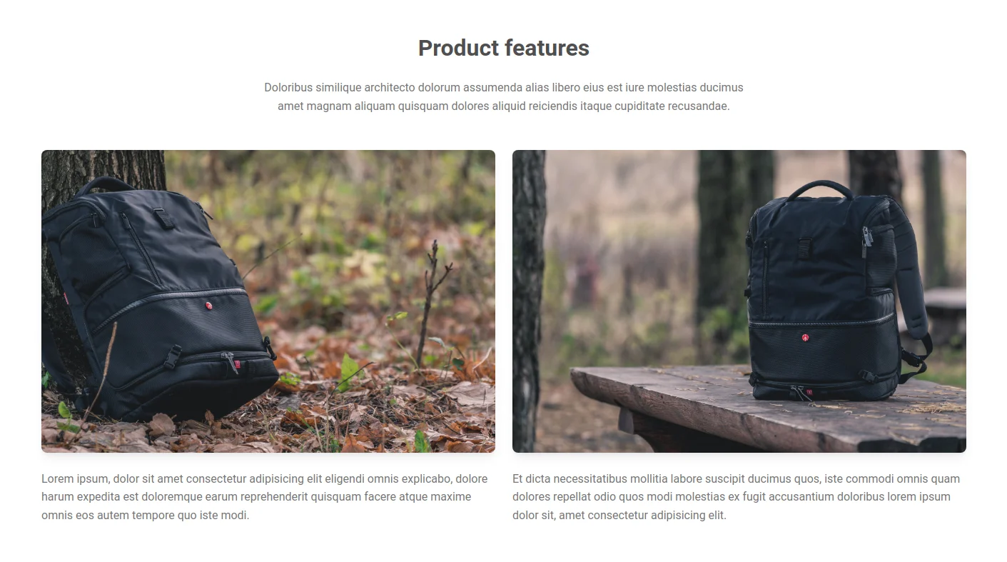 Bootstrap 5 eCommerce Wishlist
