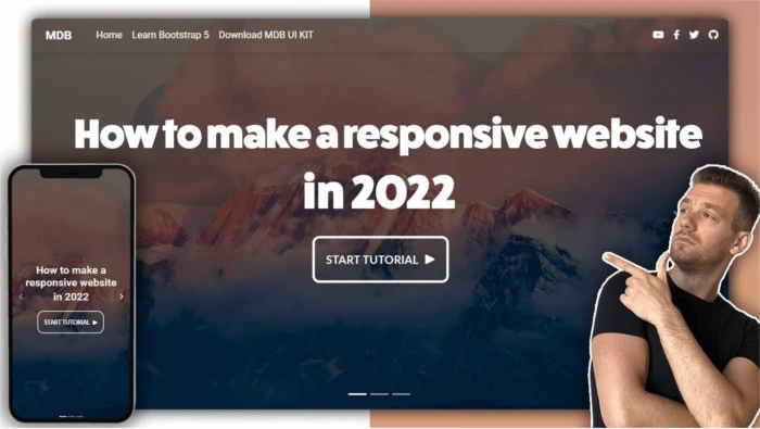 how to create a responsive website