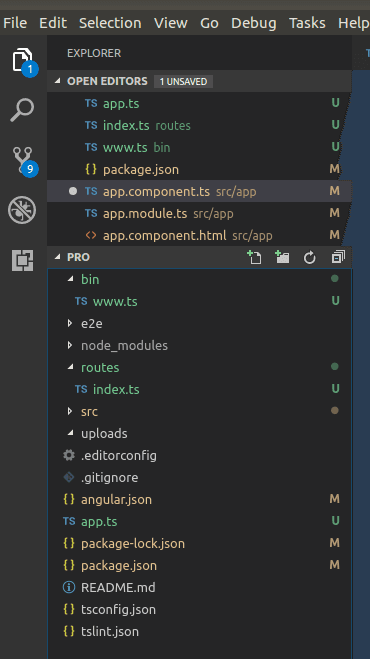 File upload files structure