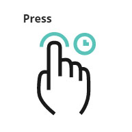 Press gesture