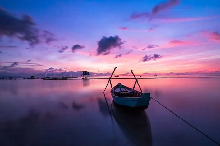Boat on Calm Water
