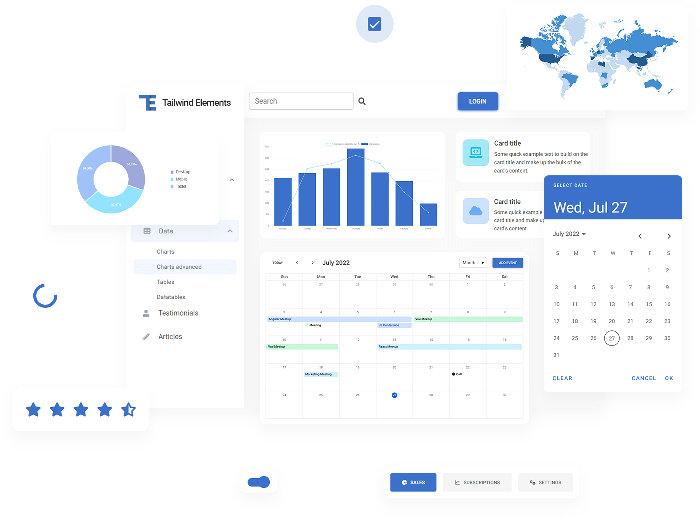 MDB 5 React plugins - Bootstrap 5 & Material Design 2.0