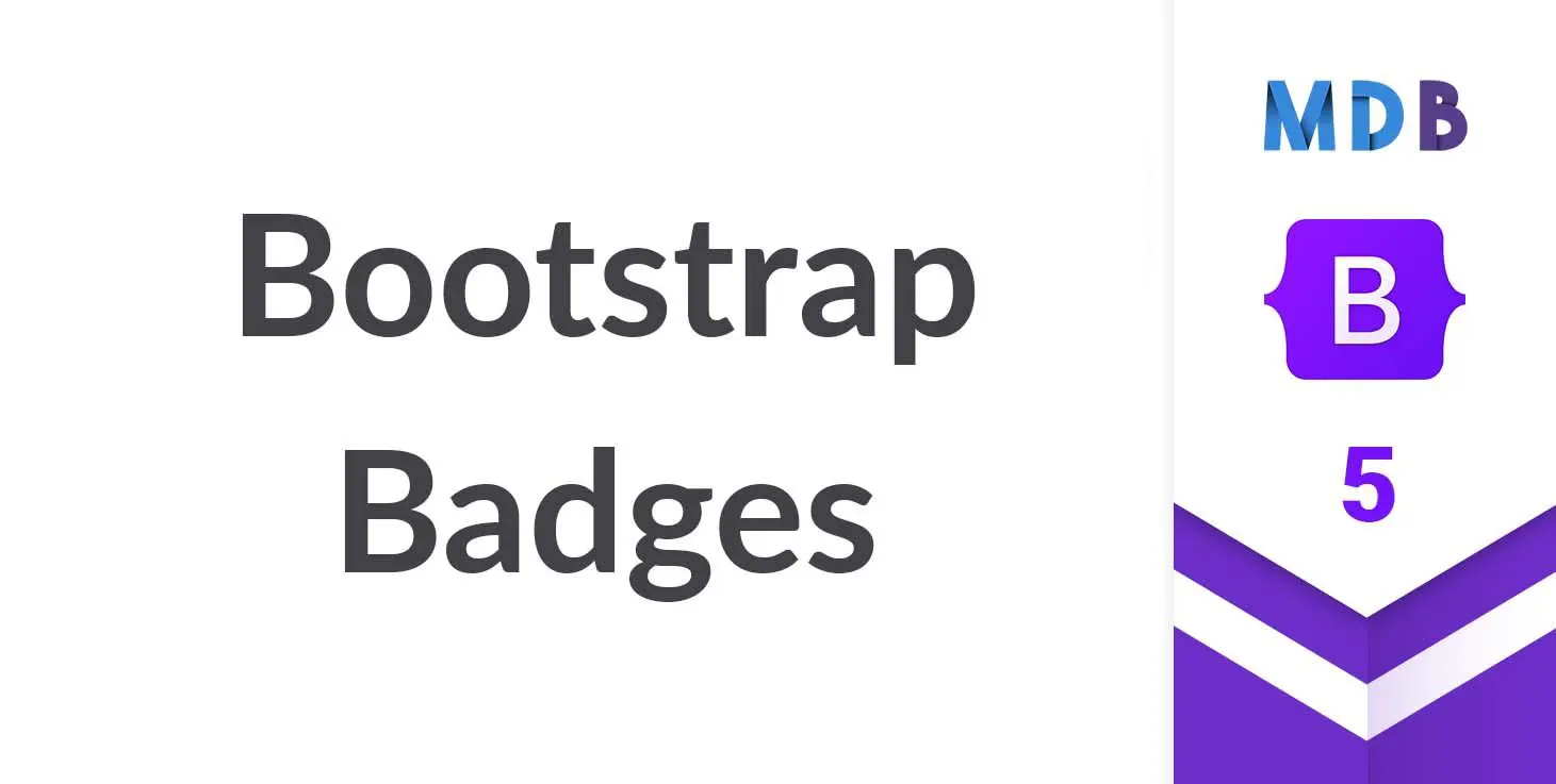Bootstrap Badges examples & tutorial