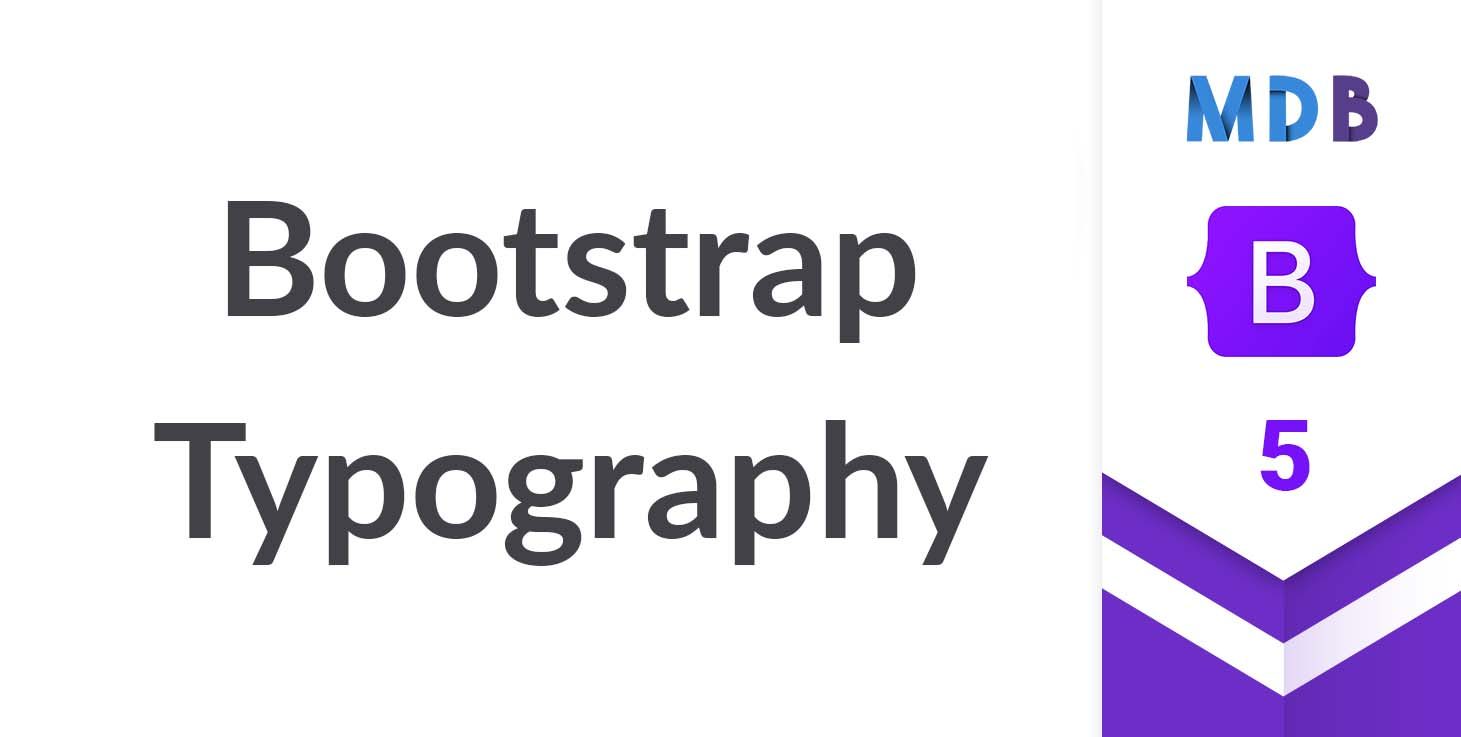 Bootstrap Typography - Examples & Tutorial