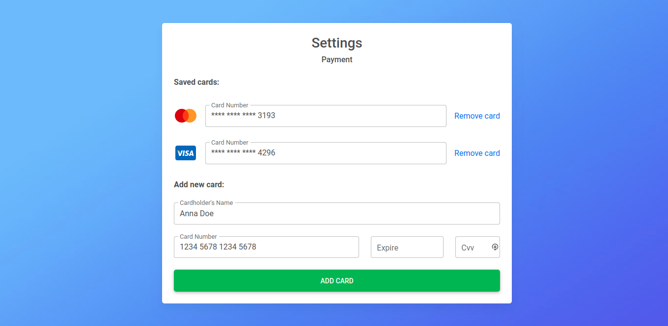 Bootstrap Payment Forms: free examples templates tutorial
