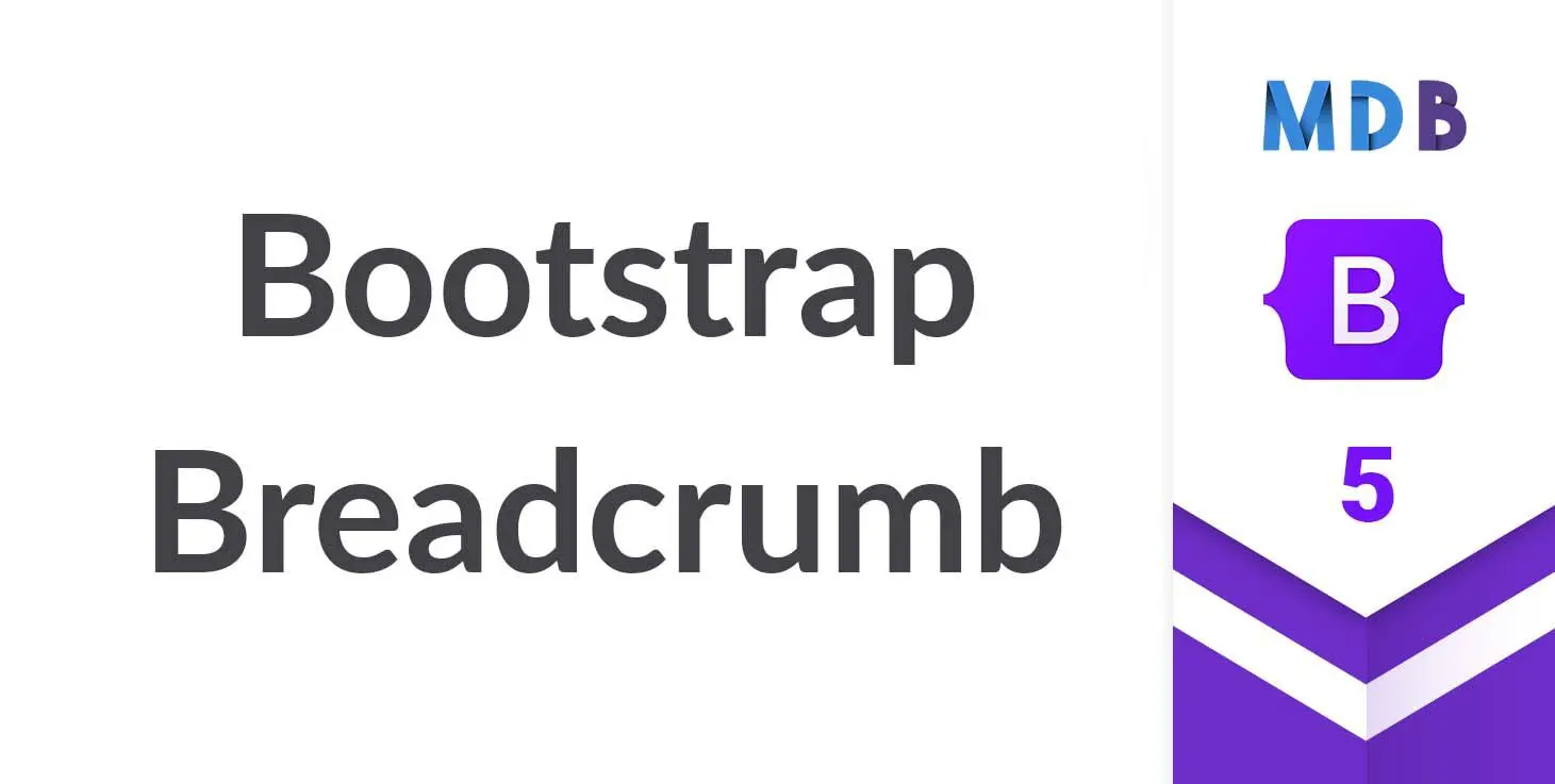 Bootstrap Breadcrumbs examples & tutorial