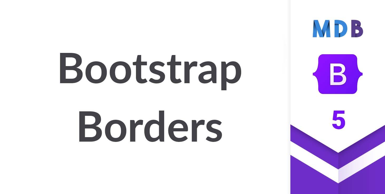 Bootstrap Borders Examples Tutorial