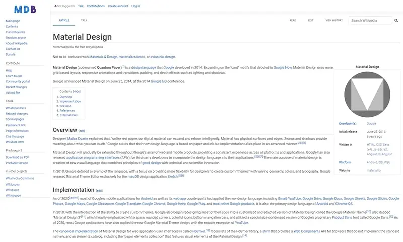 Bootstrap 5 Wikipedia LAB Project