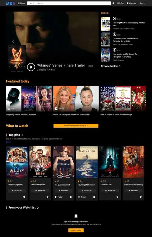 IMDB Desktop