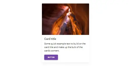 React Cards component