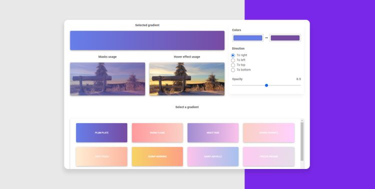 CSS Gradients: CSS Gradients là một trong những công nghệ tiên tiến nhất trong thiết kế web hiện nay. Với CSS Gradients, bạn có thể tạo ra các màu sắc kết hợp tuyệt đẹp cho nền của trang web của mình. Hãy xem hình ảnh liên quan đến CSS Gradients để thấy những tác phẩm thiết kế đẹp mắt được tạo ra bằng công nghệ này.