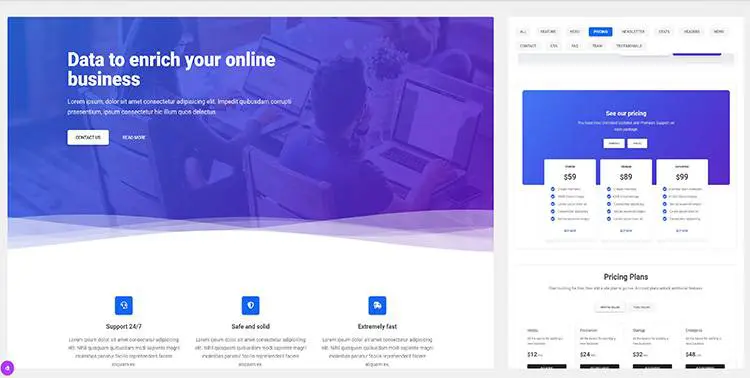 MDB 5 - Bootstrap 5 & Material Design Drag and Drop Builder