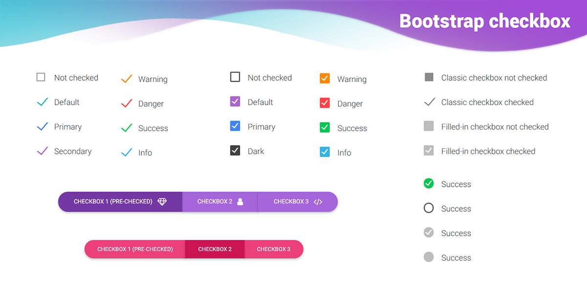 bootstrap 4 custom checkbox color