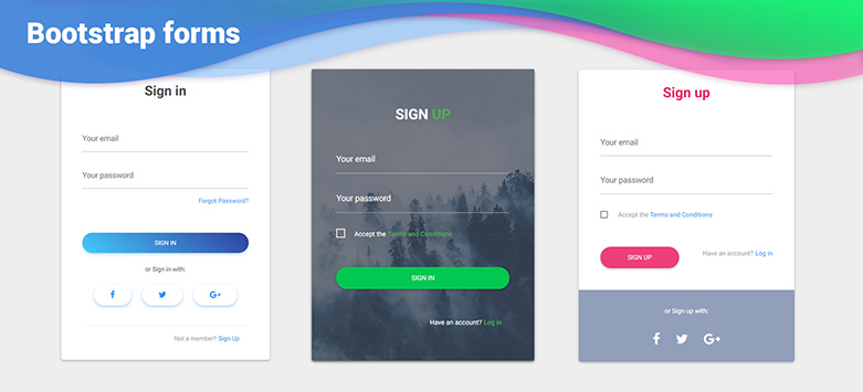 Bootstrap 4 Contact Forms Examples Tutorial Basic Advanced Usage Material Design For Bootstrap