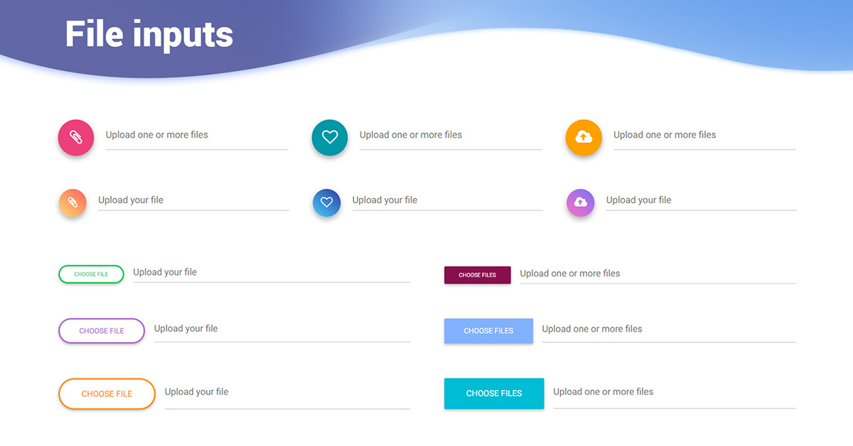 Bootstrap File Input Examples Tutorial