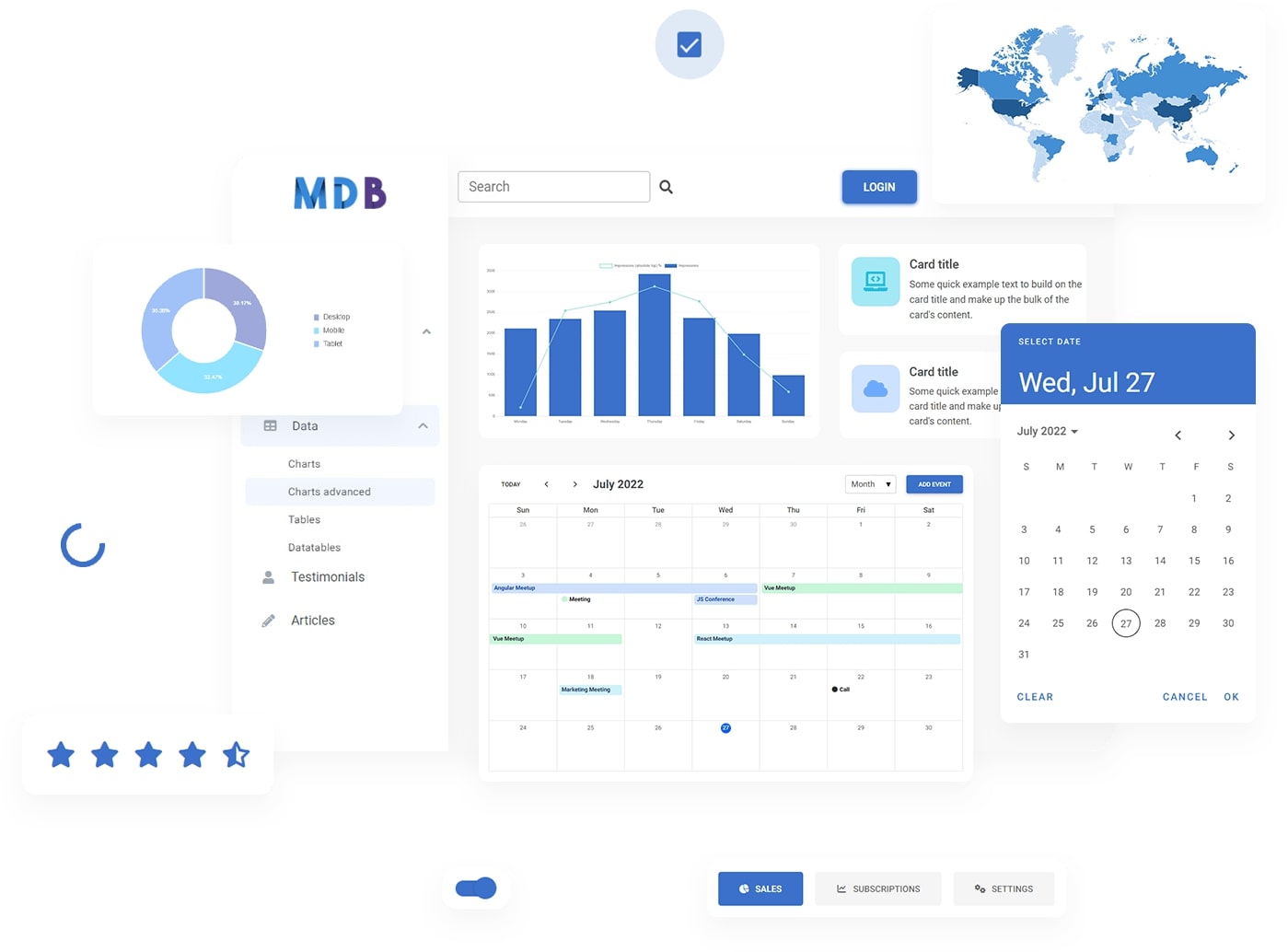 Mdb Material Design For Bootstrap 5 4