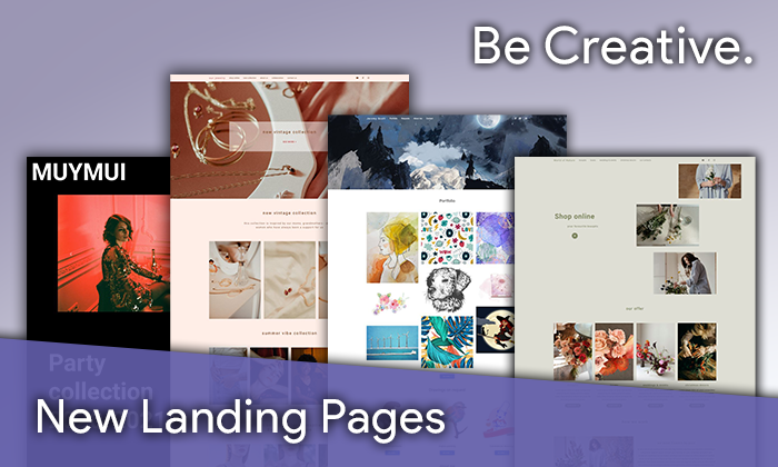 Breathtaking Landing Page Templates